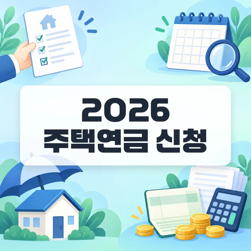 상담예약부터 첫 입금까지, 2026 주택연금 신청 절차 밟는 순서