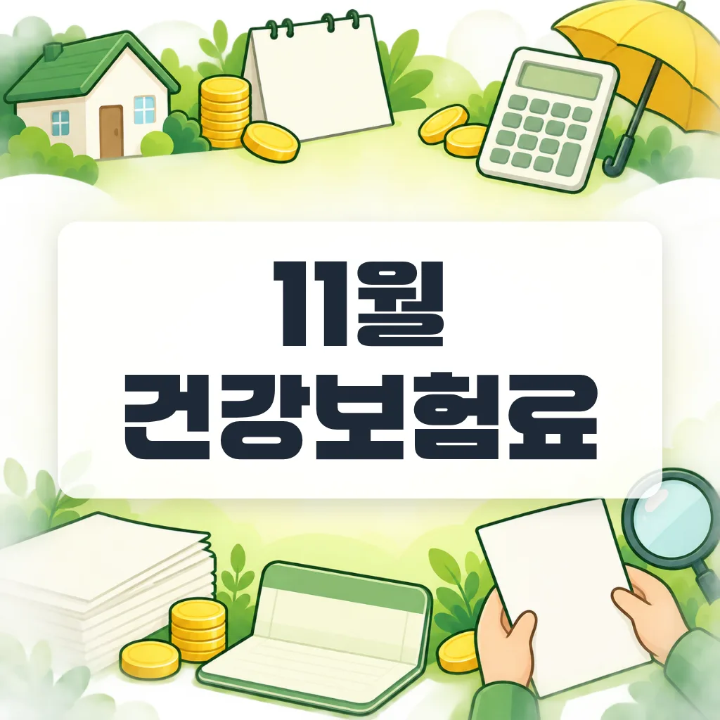 지역가입자 건강보험료 11월 인상폭, 소득 2천·4천·7천으로 계산