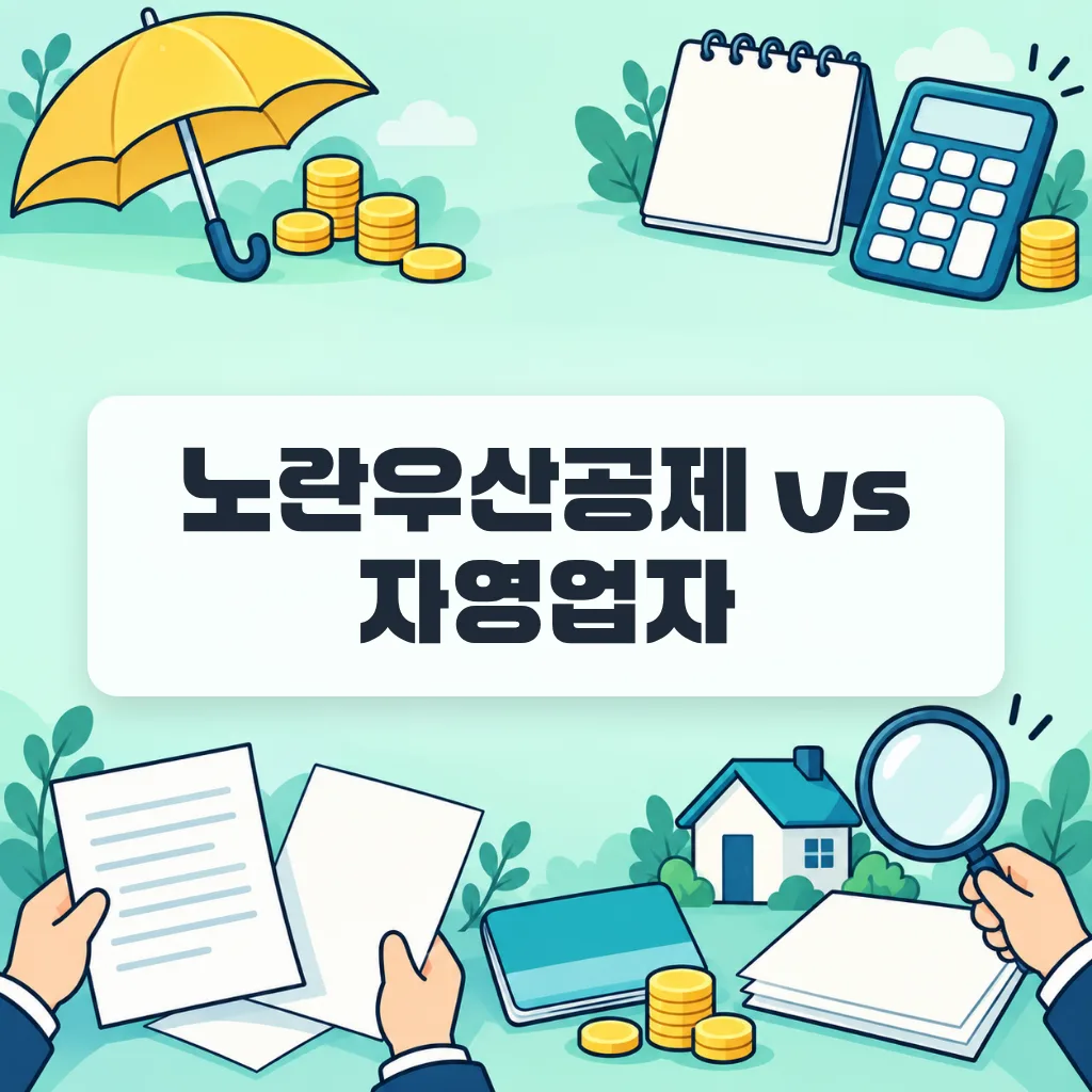 노란우산공제 vs 고용보험, 폐업 대비와 절세 중 우선순위 고르기