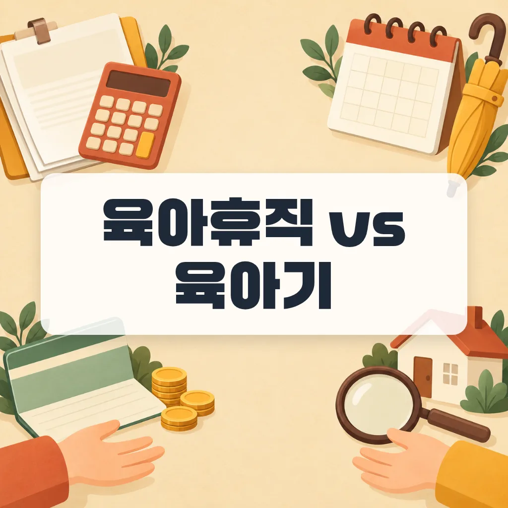 육아휴직 근로시간 단축 비교: 월급 250만·400만원 덜 잃는 쪽